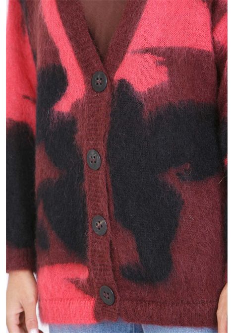 CARDIGAN INTARSIO IKEBANA ROBERTO COLLINA | Maglie | 28010F2836